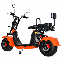 Scuter Electric 2 Persoane, Viteză Limitată 25 km/h – Fără Permis, Motor 1500W, Baterie 20Ah, Suspensie Hidraulică, COC Inclus