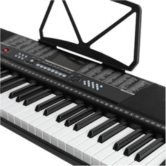 Orga electronica AT PERFORMANCE®, 61 de clape luminate Led MK-2108, Functii invatare, redare USB si Jack, Inregistrare.