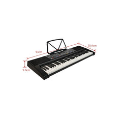 Orga electronica AT PERFORMANCE®, 61 de clape luminate Led MK-2108, Functii invatare, redare USB si Jack, Inregistrare.