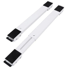 Set 2 Suporturi cu Roți pentru Mutat și Cărat Mobilă, Extensie până la 70cm, Material Oțel