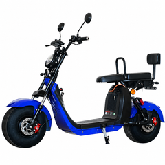 Scuter Electric 2 Persoane, Viteză Limitată 25 km/h – Fără Permis, Motor 1500W, Baterie 20Ah, Suspensie Hidraulică, COC Inclus