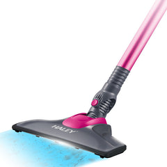 Aspirator HALEY cu băț , Aspirator pentru Covoare, de UZ Casnic, Compact, Puternic si Usor de Utilizat, Roz