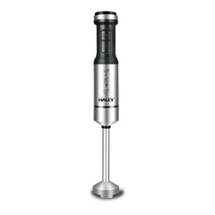 Blender de Mână Electric HALEY 4-in-1, 1200W, Oțel Inoxidabil, 2 Viteze + Accesorii – Tocător, Tel, Pahar, Multifuncțional pentru Bucătărie