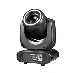 Moving Head LED Small Steeler Abyss – Lyra LED Profesională cu Prismă 18 Fațete, Gobo 8 Modele, Scanner DMX512 14CH, Efect Voice-Activated pentru Club, Disco, Scenă și Evenimente
