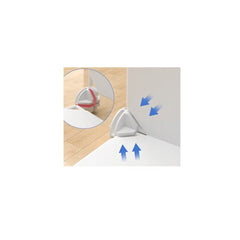 Dulap modular pentru copii, albastru, AT PERFORMANCE®, 12 rafturi, durabil, 110X37X147 cm, castel, print