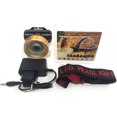 lanterna de cap baterie reîncărcabilă + sursă + cutie