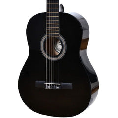 Chitara AT PERFORMANCE®, Clasica 4/4 Neagra, 38" (95cm), Lemn, 6 Corzi metalice, 20 De Taste.