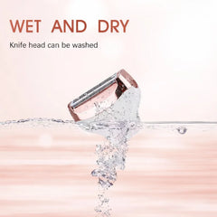 Kit Profesional de Îngrijire 4-în-1 – Lady Shaver Elegant & Trimmer Multifuncțional