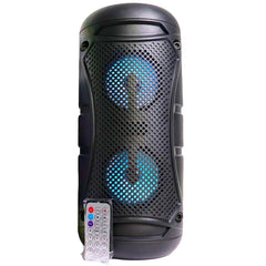 PROMOTIE IMBATABILA! Cu Doar 179Lei In Loc De 299 Ai: Boxa Bluetooth Profesionale Cu Acumulator 2 Subwoofere De 4 Inch ,Usb,Radio Fm CADOU Castii wireless + stick Ultimele Seturi!