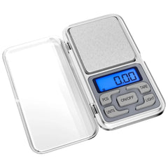 Cântar digital de buzunar AT PERFORMANCE®, multifunctional, cu funcție PCS/TARE, protecție plastic, 200g/0.001g