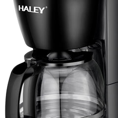 Aparat de Cafea HALEY HY-2808 – 800W, 1.25L, 12 Căni, Sistem de Siguranță, Operare Ușoară