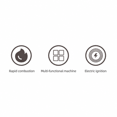 Aprinzător Electric Cărbuni HALEY HY-8614, 500W, 220–240V, 50/60Hz, Multifuncțional, pentru Aprindere Cărbuni, Încălzire, Preparare Cafea, Tămâie și Ceară, 2 Tăvi Incluse