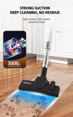 Aspirator Fără Sac HALEY 4,5L, 3000W, Aspirator de Praf, Aspirator Puternic cu Fir, de Calitate, cu Ciclon