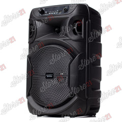 Boxa Activa Portabila 150 W , 8 Inch ,Microfon Cu Fir, USB, Radio, Bluetooth,Telecomandă+Cadou boxa portabila+casti telefon+husa tableta