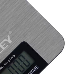 Cântar Electronic HALEY, 5000G, din Oțel Inoxidabil Design Portabill, Argintiu