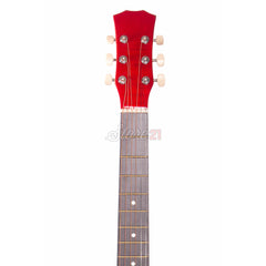 Chitara Acustica bej nature – 6 Corzi Metalice 4/4,Recomandata Peste 11 Ani, Inclusiv Adulti