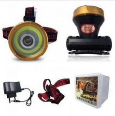 lanterna de cap baterie reîncărcabilă + sursă + cutie