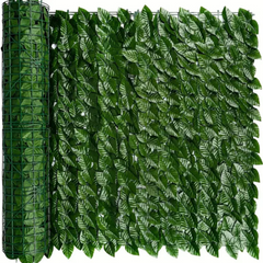 Gard viu decorativ frunze artificiale AT PERFORMANCE®, 3m x 1m lungime, verde deschis