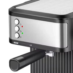 Espressor Automat HALEY, 1.8l, 850W, 20 bar, Argintiu/Negru Plus Rasnita electrica Cadou