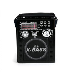 Radio Portabil AM/FM/SW cu Bluetooth, MP3, USB/TF și Lanternă