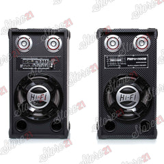 Set boxe Active 350 W, cu AMPLIFICATOR, multifunctional (inclusiv KARAOKE) cu bluetooth, USB (mp3), AUX, card SD+microfon+Telecomanda