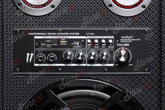 Set boxe Active 350 W, cu AMPLIFICATOR, multifunctional (inclusiv KARAOKE) cu bluetooth, USB (mp3), AUX, card SD+microfon+Telecomanda