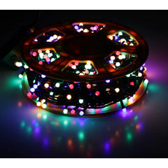 Instalație Crăciun 50m, 240 LED-uri, Multicolor, interior/exterior,8 Jocuri Lumini, AT PERFORMANCE