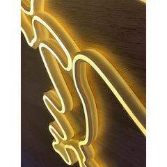 Decoratiune luminoasa Ren de Craciun AT PERFORMANCE®, 2 fete, cu Furtun LED, 57x50x4 cm, Alb cald.