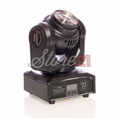 MINI MOVING HEAD DUBLU FATA, 4x15W RGBW LED Beam, Wash Light 16-22 channels DMX512 Control Lighting Effect
