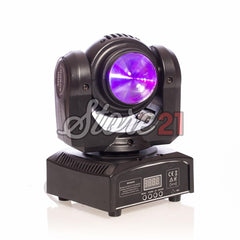 MINI MOVING HEAD DUBLU FATA, 4x15W RGBW LED Beam, Wash Light 16-22 channels DMX512 Control Lighting Effect