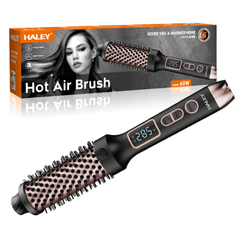 Perie Cu Aer Cald HALEY HY-4021, 60W, 38 mm, 390°F, Display Digital, Încălzire Rapidă