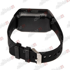 Smartwatch cu Bluetooth si Camera Foto, Compatibil SIM si MicroSD NEGRU , ROZ, GRI