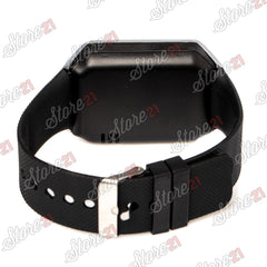 Smartwatch cu Bluetooth si Camera Foto, Compatibil SIM si MicroSD NEGRU , ROZ, GRI