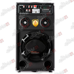 Set boxe ACTIV, cu AMPLIFICATOR, multifunctional (inclusiv KARAOKE) cu bluetooth, USB (mp3), AUX, card SD,+microfon, telecomanda