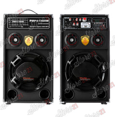 Set boxe ACTIV, cu AMPLIFICATOR, multifunctional (inclusiv KARAOKE) cu bluetooth, USB (mp3), AUX, card SD,+microfon, telecomanda