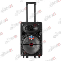 Boxa Troler Profesionala Portabila , 400W , Microfon cu fir , USB, Radio, Bluetooth,Card