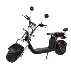 Scuter Electric 2 Persoane, Viteză Limitată 25 km/h – Fără Permis, Motor 1500W, 2X Baterie 20Ah, Suspensie Hidraulică, COC Inclus