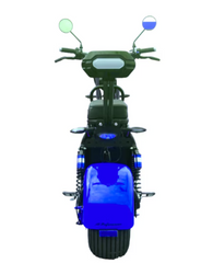 Scuter Electric 2 Persoane, Viteză Limitată 25 km/h – Fără Permis, Autonomie 45 km, Motor 1500W, Baterie 20Ah, Suspensie Hidraulică, COC Inclus