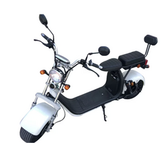 Scuter Electric 2 Persoane, Viteză Limitată 25 km/h – Fără Permis, Motor 1500W, 2X Baterie 20Ah, Suspensie Hidraulică, COC Inclus