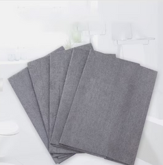 Set 3x lavete bucatarie, microfibra, AT PERFORMANCE®, carpa reutilizabila pentru curatarea sticlei 30x30