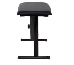 Scaun pentru Orga cu Inaltime Reglabila, Confort Sporit, Design Stabil, 52 / 55 / 57 cm, Pliabil, Usor de Depozitat, Protectie Podea, Negru