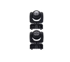Proiector joc de lumini Double Face Moving Head Light, AT PERFORMANCE®, 30 x 20 x 24 cm, negru