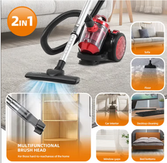 Aspirator HALEY HY-906 cu Putere de 2800W, Aspiratie Ridicata, Design Modern si Performanta Fiabila pentru Curatenia Casei si Masinii