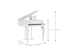 Pian pentru Copii, At Performance 30 de Clape, Pentru Incepatori, Alb