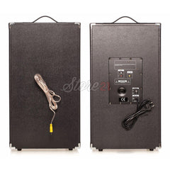 Set boxe ACTIV, cu AMPLIFICATOR, multifunctional (inclusiv KARAOKE) cu bluetooth, USB (mp3), AUX, card SD, Telecomanda