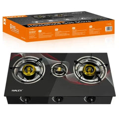 Aragaz cu Trei ochiuri Haley HY-1514 – Putere mare și consum redus de gaz