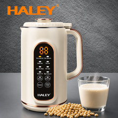 Aparat Multifuncțional pentru Prepararea Laptelui Vegetal și de Soia HALEY® HY-2721, 1800 ml, Putere Mixare 500W, Încălzire 1000W, 8 Funcții, Panou Tactil, Timer 12 Ore, Autocurățare