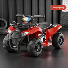 ATV Electric Copii KIDOO® L-168, 6V, 3–5 km/h, 3–5 ani – Distracție Off-Road, Sigur și Ușor de Utilizat