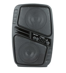 BOXA ACTIVA PROFESIONALA 300W, AUTONOMIE MARE, XTRA BASS, ECRAN LCD + JOC LUMINI, CONEXIUNE BLUETOOTH, USB, RADIOFM, CADOU STICK USB + MICROFON SI TELECOMANDA, GARANTIE 2 ani