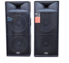 Set boxe active Boxe 2025, 1120W, Statie Profesionala, 4 Dfiuzoare 15 inch, 2 Microfoane Wifi, Bluetooth, Radio.